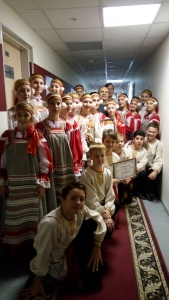 Поздравляем ансамбль «Русские узоры»
