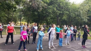 Зарядка с рязанцами