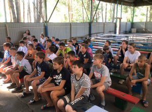 Лагерь Смена - за безопасность на дорогах!