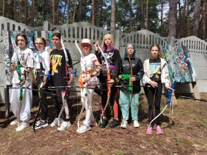 Стрелки-лучники в ОЛ «Смена»