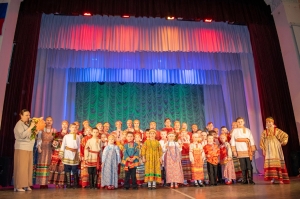 Отчётный концерт народно-стилизованного ансамбля «Вениз»