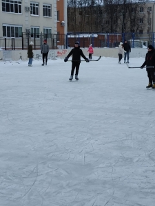 Каток Дворца детского творчества начал работу!
