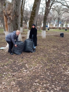 Субботник во Дворце!