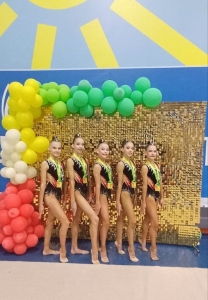 Успех воспитанниц отделения художественной гимнастики на соревнованиях