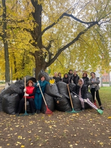 Субботник в парке