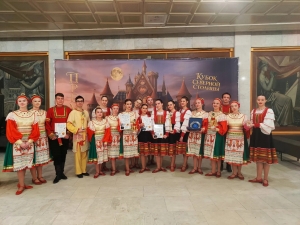 Образцовый ансамбль танца «Задоринка» триумфально выступил на конкурсе в Санкт-Петербурге