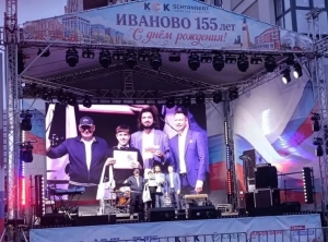 Воспитанники поэтического театра «Вдохновение» блестяще выступили на Всероссийском конкурсе «Славим Россию!» в Иванове 